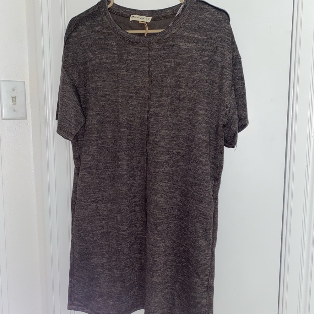 Very J/Love Riche Womens Brown Long Casual Dress